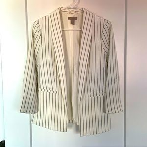 H&M Striped Blazer (size 4)